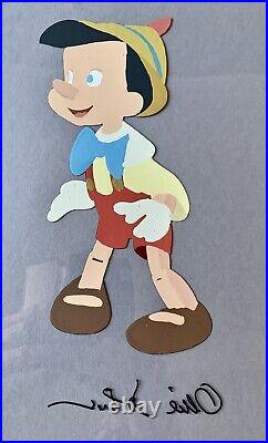 Disney Cel Hand Painted Production Model Sericel Pinocchio Master Series