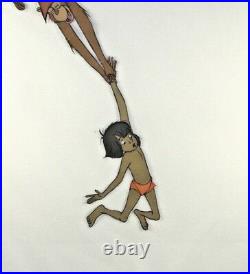 Disney Cel Jungle Book Original Animation Production Cell Mowgli Vintage 1967