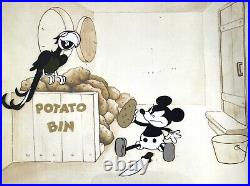 Disney Cel Mickey Mouse Steamboat Willie