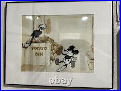 Disney Cel Mickey Mouse Steamboat Willie