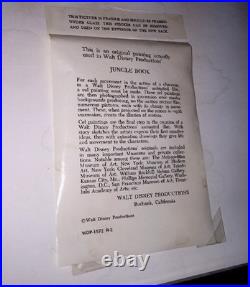 Disney Cel The Jungle Book Original Production Mowgli Vintage Animation