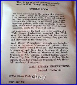 Disney Cel The Jungle Book Original Production Mowgli Vintage Animation