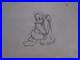 Disney Donald Duck 1941 Production cel Drawing from Timber
