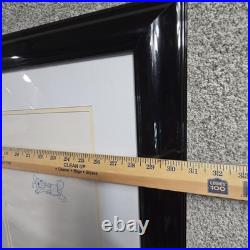Disney Donald Duck Careers Daydreaming Production Cel Drawing Framed Animation