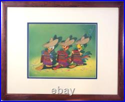 Disney Donald Duck Courvoisier production cel hand Three Caballero 1942
