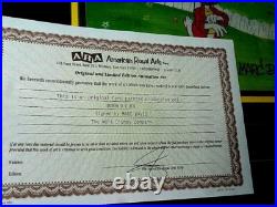 Disney Donald Duck Hand Painted Original Production Cel Signed Marc Davis