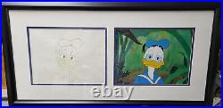 Disney Donald Duck Original Production Cel/Drawing-Careers