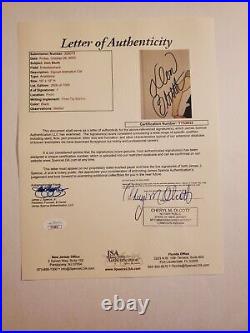 Disney Fox Studios Anastasia limited edition Cel signed by Don Bluth JSA COA