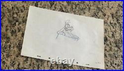 Disney, GOOFY, Production Cel Pencil Drawing 1940's