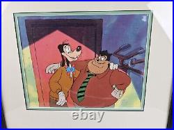 Disney Goof Troop Original Production Animation Cel Goofy Pete TV 1992 COA RARE