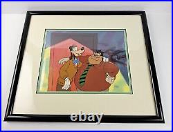 Disney Goof Troop Original Production Animation Cel Goofy Pete TV 1992 COA RARE