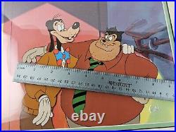 Disney Goof Troop Original Production Animation Cel Goofy Pete TV 1992 COA RARE