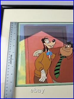 Disney Goof Troop Original Production Animation Cel Goofy Pete TV 1992 COA RARE