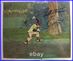 Disney Goofy Golf 1961 Art Corner Original Production cel Bill Farmer PSA D