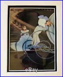 Disney Hand Painted Production Cel From Cinderella Of Bruno The Coachman