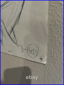 Disney JAFAR Rough Animation Production Drawing By Legend ANDREAS DEJA Aladdin