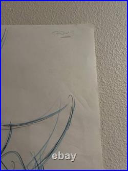 Disney JAFAR Rough Animation Production Drawing Legend ANDREAS DEJA Aladdin #2