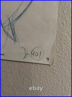 Disney JAFAR Rough Animation Production Drawing Legend ANDREAS DEJA Aladdin #2