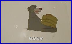 Disney Jungle Book Baloo Original Production Cel 1967