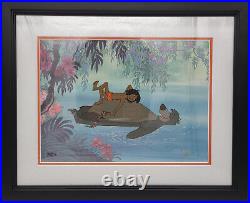 Disney Jungle Book- Original Limited Edition Production Cel-Mowgli and Baloo