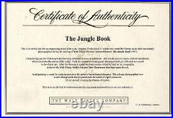 Disney Jungle Book- Original Production Cel- Baloo and Kaa