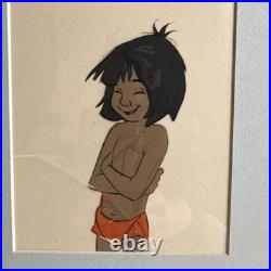 Disney Jungle Book original Animation Production Cel Hand-Painted Mowgli cell