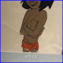 Disney Jungle Book original Animation Production Cel Hand-Painted Mowgli cell