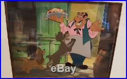 Disney Lady Production Cel Color Model Tony's One of a Kind RARE