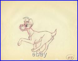 Disney- Lady and the Tramp 2 Original Production Drawings By Toombs + Nordberg