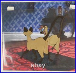 Disney Lady and the Tramp Si and Am Original Production Animation Cels