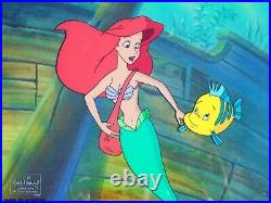 Disney Little Mermaid T. V. Production Cel Still Sealed