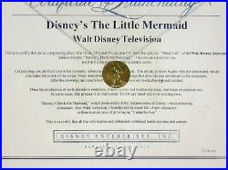 Disney Little Mermaid T. V. Production Cel Still Sealed