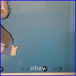 Disney Ludwig Von Drake Original Animation Production Cel