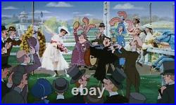 Disney MARY POPPINS Pearlie Band Original Production Cel