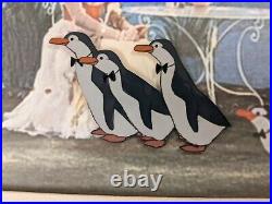 Disney Mary Poppins Penguins Original Production Cel
