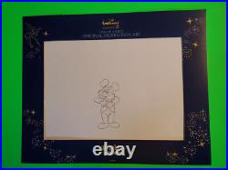Disney Mickey Minnie Mouse Original Production Cel Cell Drawing Animation Art
