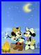 Disney Mickey Minnie Original Color Model Proof Production Cel Animation Art OBG