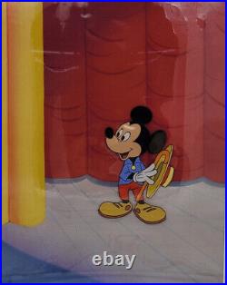 Disney Mickey Mouse-Original Production Cel-Wonderful World Of Color-1968