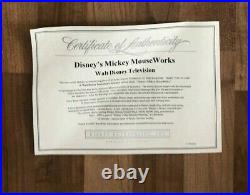 Disney Mickey Mouse Pluto Production Cel Matching Pencil Drawing Disney Coa
