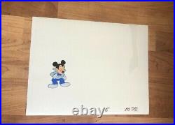 Disney, Mickey Mouse Production Cel Hand Painted
