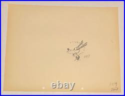 Disney Mickey Mouse Short Mickey's Nightmare Pluto 1932 Production cel Drawing