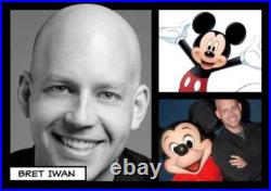 Disney Mickey Mouse Works original Production cel 1999 Signed voice Bret Iwan Disney Mickey Mouse Works original Production cel 1999 Signed voice Bret Iwan