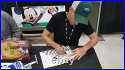 Disney Mickey Mouse Works original Production cel 1999 Signed voice Bret Iwan