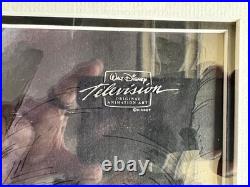 Disney New Adventures Winnie The Pooh Orig Cel + Clean-up Drawing Piglet Roo