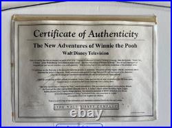 Disney New Adventures Winnie The Pooh Orig Cel + Clean-up Drawing Piglet Roo