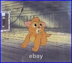 Disney Oliver and Company Large Image Oliver Original Production Animation Cel