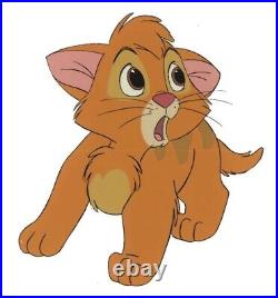 Disney Oliver and Company Large Image Oliver Original Production Animation Cel