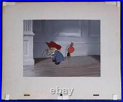 Disney Original Production Cel and Pre-Production BG from Ben and Me 1953