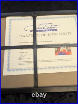 Disney Original Production Cel of Scrooge McDuck from Ducktales Hand Painted