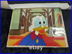 Disney Original Production Cel of Scrooge McDuck from Ducktales Hand Painted
